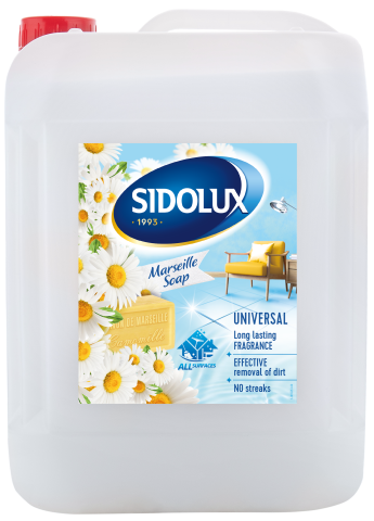 Sidolux Soda Power universal čistič 5l Marseillské mýdlo/bílý